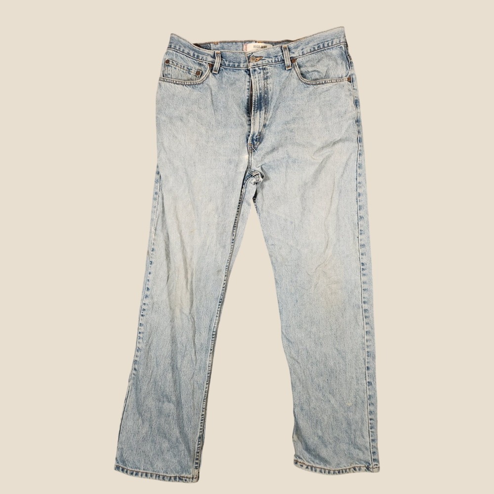 Vintage Levi's‎ 505 Straight Jeans 100% Cotton 38X32 2003